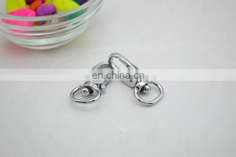 Design metal colored nickle swivel hooks