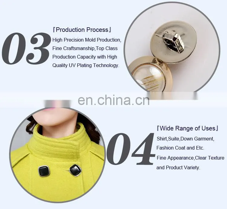 Fashion ABS and Shinny Shell Button for Suit BA60378