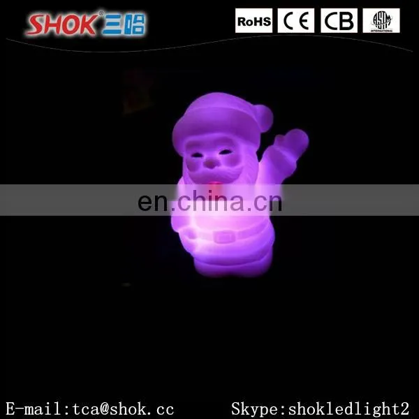 2016 Cheap China Manufacture Led Flashing Christmas Father Moomlight Toy