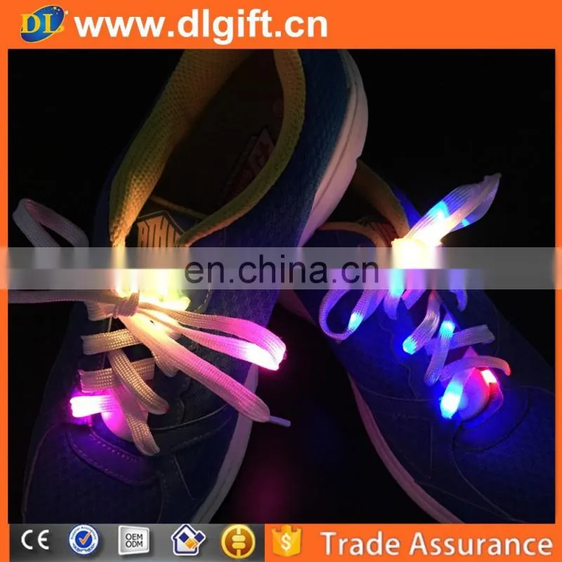 2018 Hot Selling Factory Price Led Shoe Lace Flashing Luminous LED Shoelaces