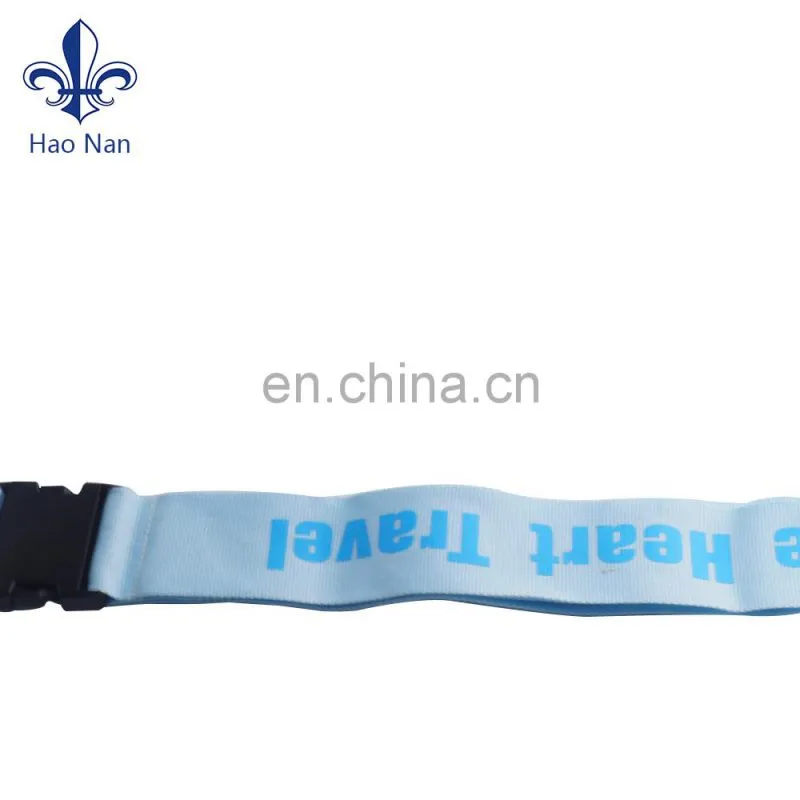 cheap promotion custom elastic luggage strap with metal buckle