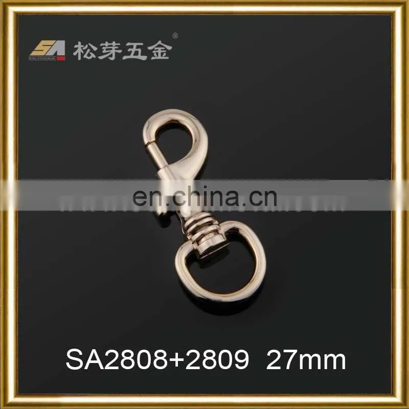 Different Design And Colors Metal Zinc Alloy Hook Buckles Series, Gold Plated Snap Hook