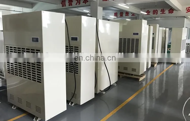 drying machine industrial dehumidifier with pump working in high temperature