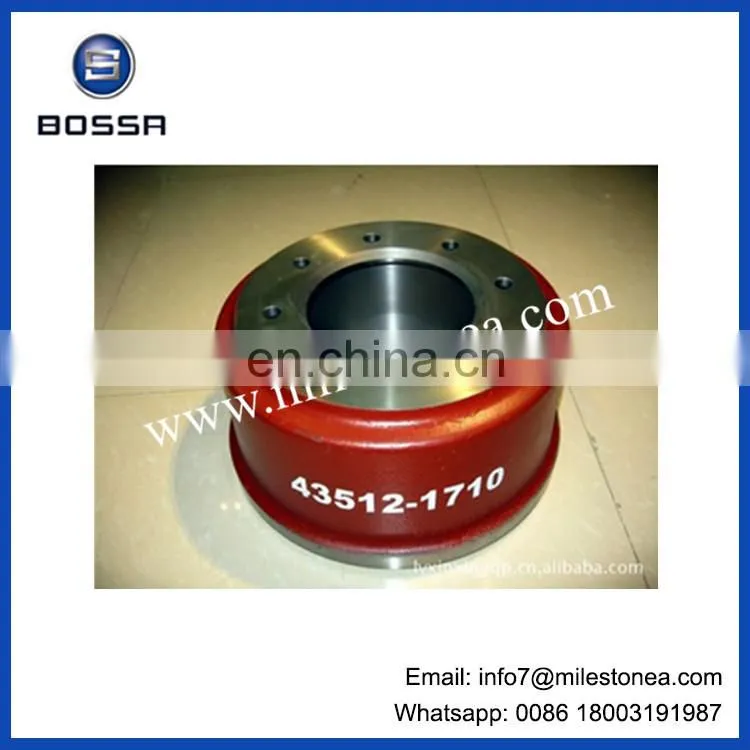 Heavy-Duty Truck Parts Brake Drum 43512-1710