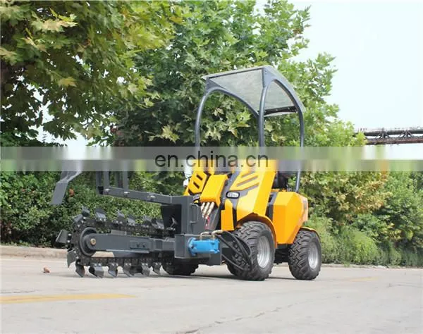 China CE Certificated small garden tractor loader backhoe