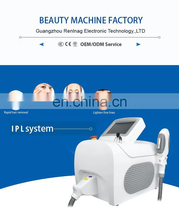 Guangzhou Renlang IPL Hair-removal Depilator Machine Good Price for You to Sale