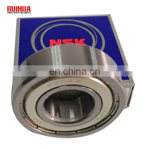 high precision japan original bearing steel 6004 du deep groove NSK ball bearing