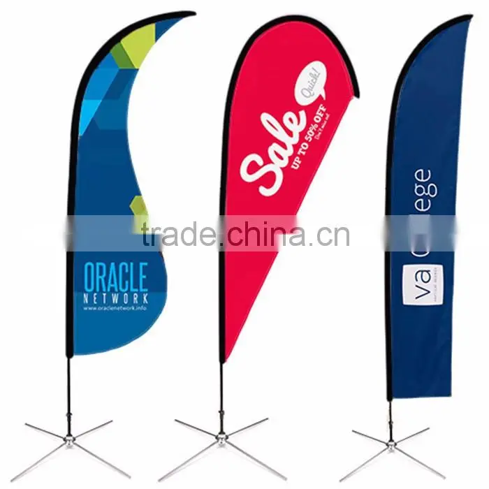 2016 advertising beach flag ,beach flag pole,beach flag banner