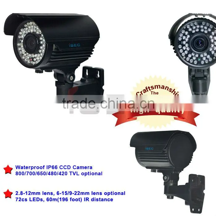 High quality outdoor ir bullet cctv cameras CVI camera kits