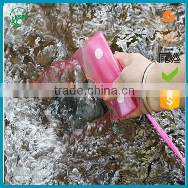 pvc waterproof mobile phone bag with high quality