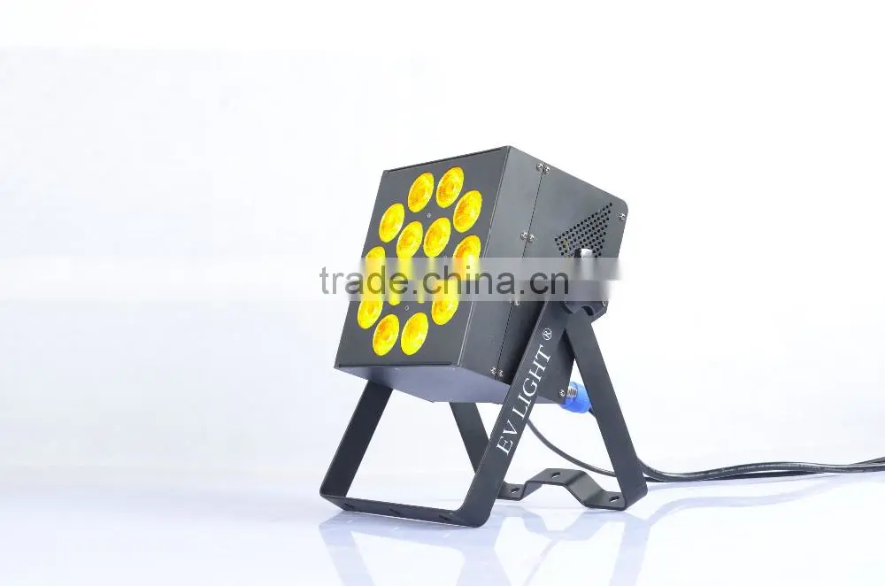 14pcs 15w six in one led par light with low noise fan cooling