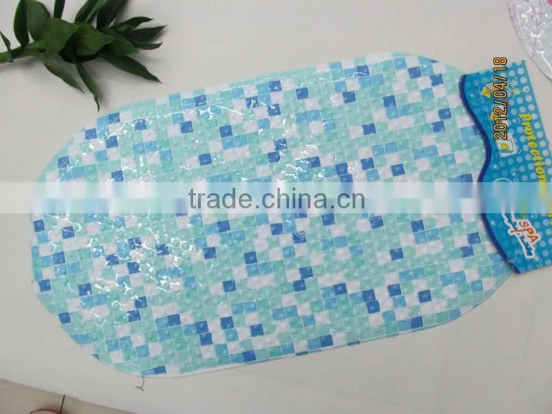 Plastic transparent floor mat pvc rug mat