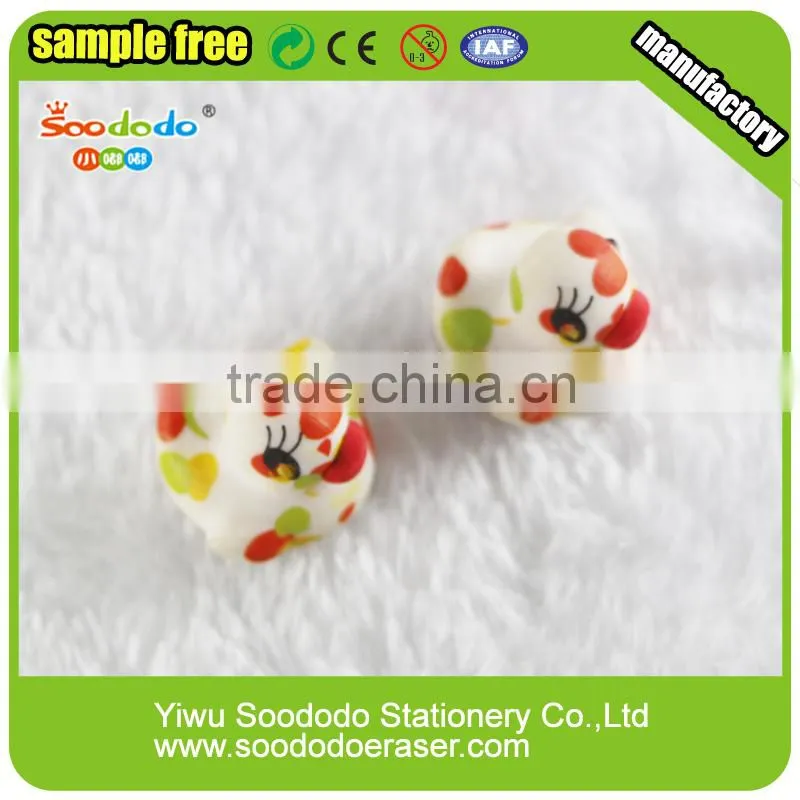 3d duck shaped eraser