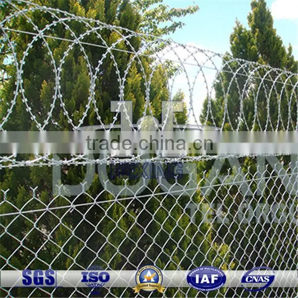 Hot Dipped Galvanized Flat Wrap Razor Wire