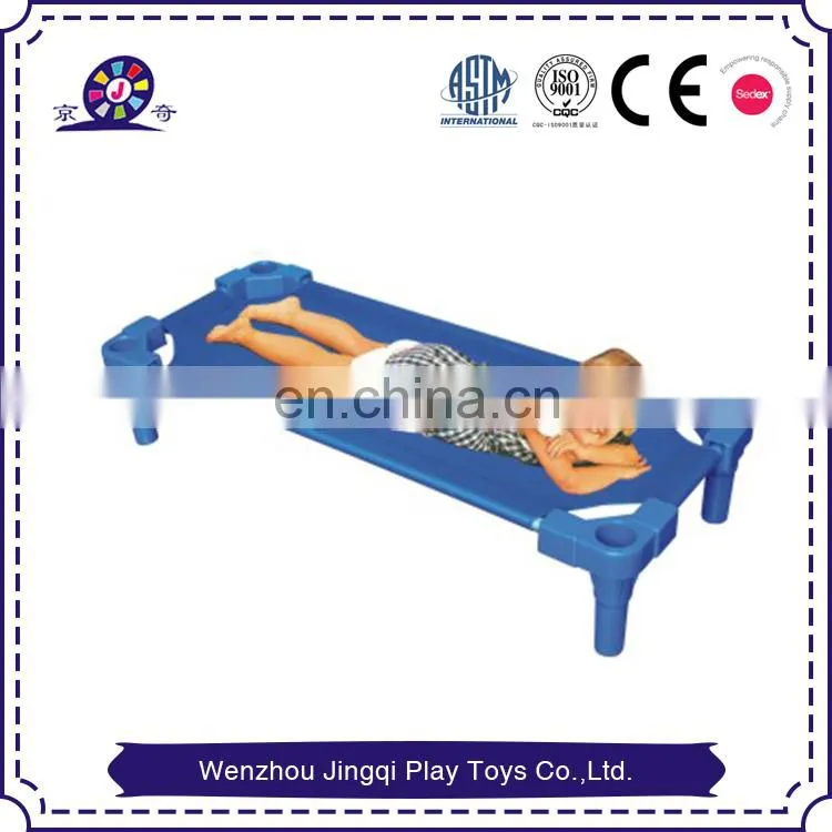 Kids Beds Manufacturer Top Cloth Kids Kindergarten Sprogs Stackable Daycare Cot Standard