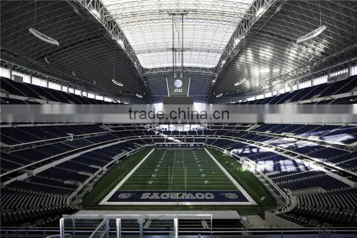 Stainless steel structure football stadium