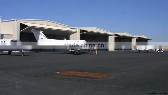 Pre engineered steel arch hangar