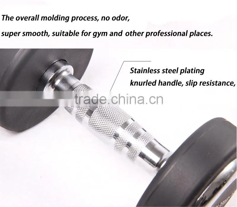 Nantong sports manufacturers fitness PU dumbbell sets