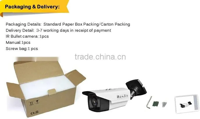 2MP high resolution ir camera series Hikvision housing design Sony Sensor HD TVI Camera 1080P IR Bullet Camera