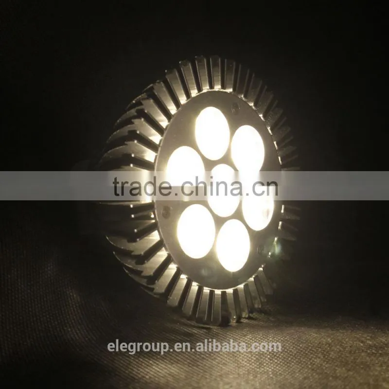 China sell aluminum material E27 led par 30 light 7w
