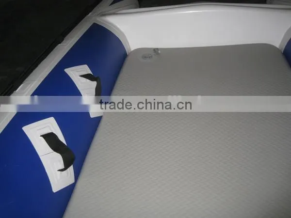 5 person aluminum floor stainless steel transom inflatable catamaran sports boats