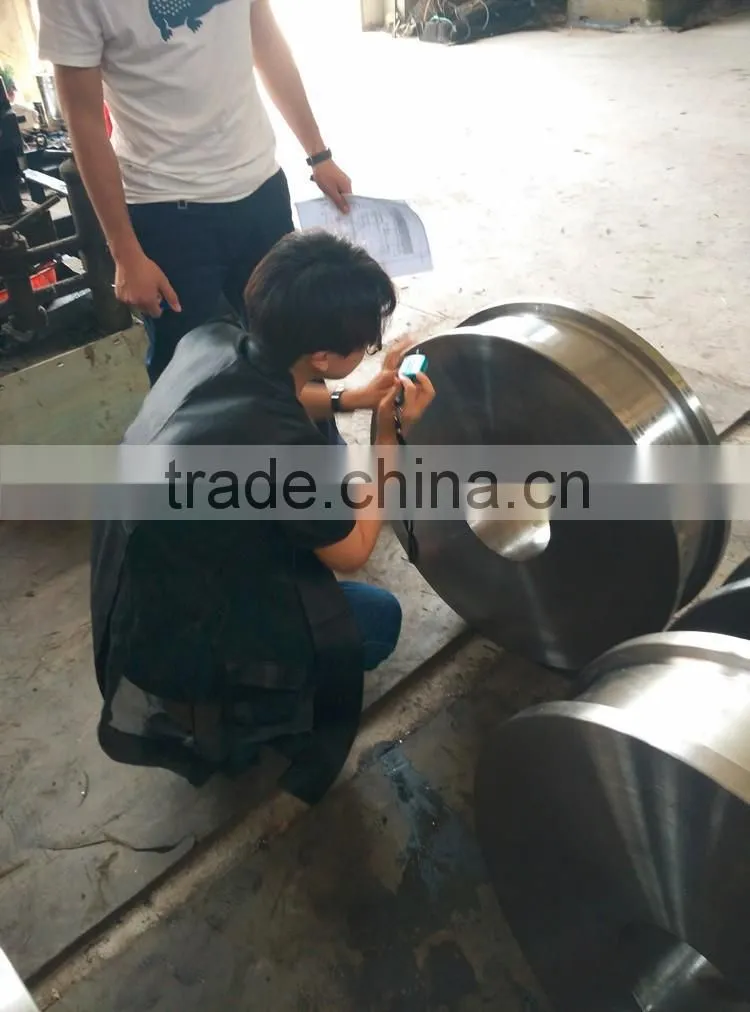 Rail Track Wheel Traveling Overhead Crane Wheel With Monorail Hoist Wheel