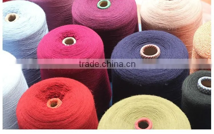 50% merino wool 50% PVA yarn 2/100nm worsted yarn merino wool yarn