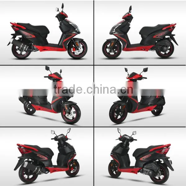 2015 New Chinese scooter 125cc 150cc with LED light ,cheap gas scooters and motorcycle