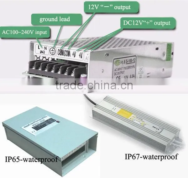 3 chips 5050 led smd module,DC12V, for sign,light box