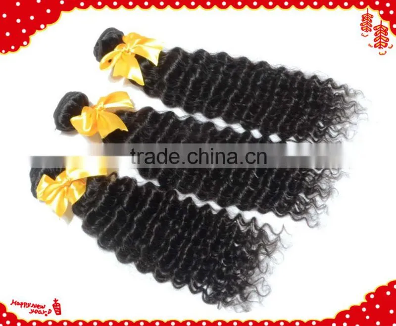 made in China available kinky curly virgin hair extensions