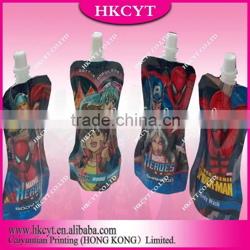 Non toxic plastic packaging bag for fish food