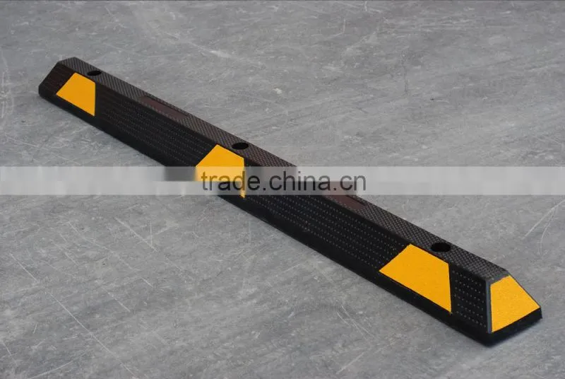 Highly Visible Australia Standard 165cm Rubber Parking Stop