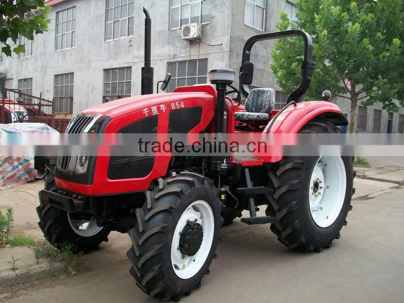 Henan Qianli 85hp 4wd Dual stage clutch Hydraulic power steering YTO /Yuchai or Lovol engine