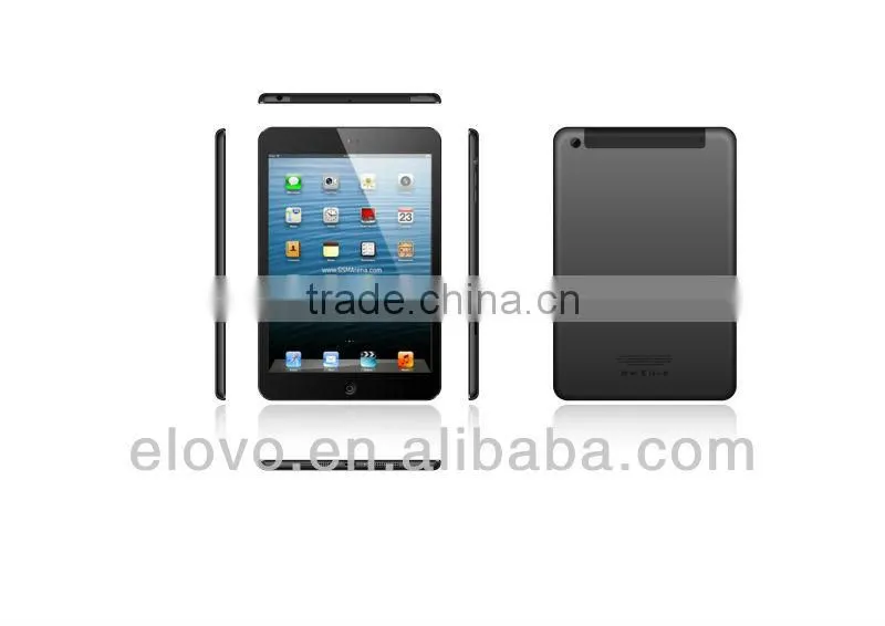 7.85 inch mini tablet pc with Micro SD card slot support wifi
