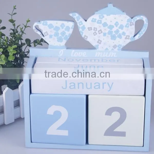 Home decoration diy 2015 monthly desktop calendar