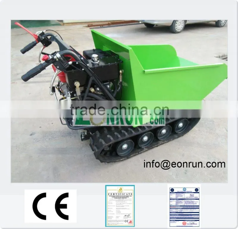 Mini track dumper with petrol engine and CE