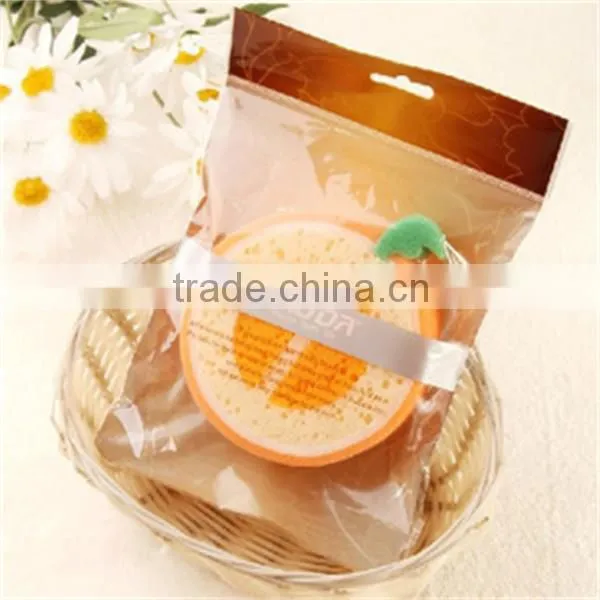 J195 4types Fruit Sponge Cleaning Cloth sponge scouring pad