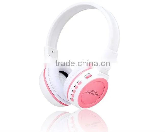 mp3 player wireless headphone ZL-669