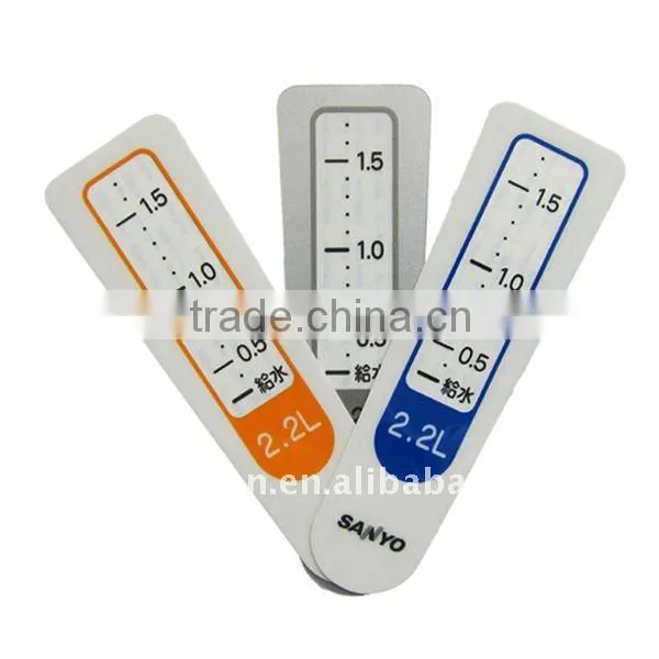 Tactile PC Nameplate for Electric Kettle