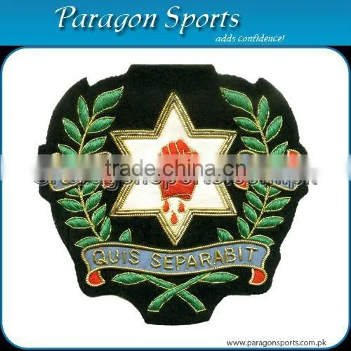 Bullion Badges Hand Embroidered Bullion Military Badges