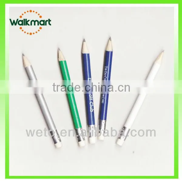 colorfull golf wood pencils