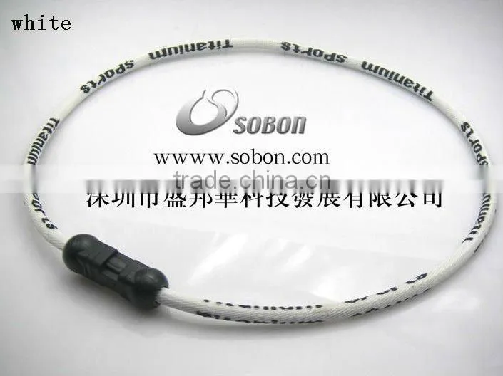 Health Energy Germanium Titanium Ion Sports balance necklace