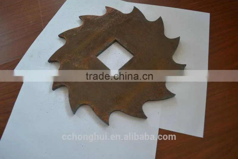 automatic gas cutting machine for thick plates