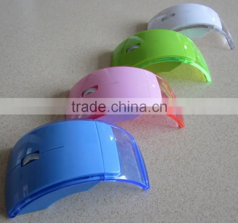 Save power Folding 2.4G wireless usb mouse for computer use