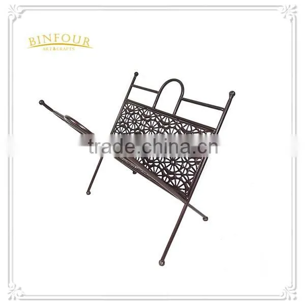 home and office deco metal magazine rack series
