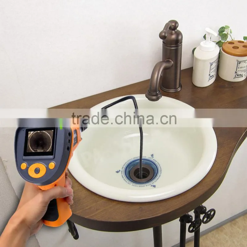 Recordable Endoscope DVR Borescope 4m Cable Video 9.8mm 2.4" Inspection Camera