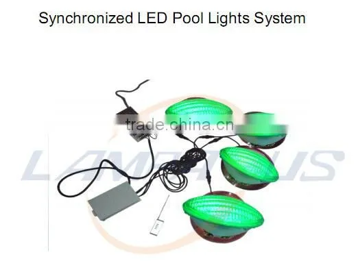 price amazing ce rohs approved aluminum high lumens 12v purewhite and multicolor IP68 led pond lighting