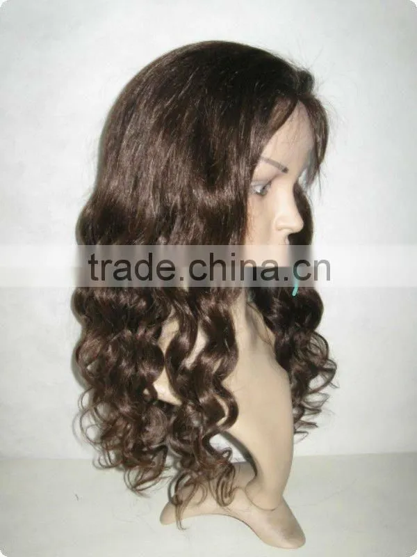 Stock human hair lace front wigs wholesale