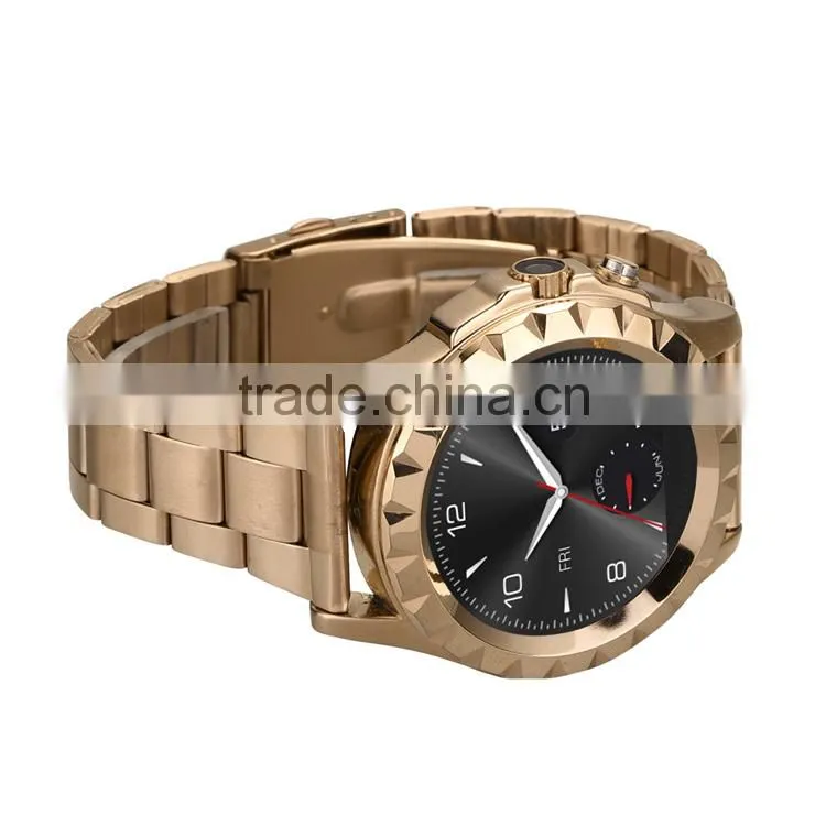 1.5" LCD Touch Screen Wireless Silver Bluetooth Smartwatch in Android System