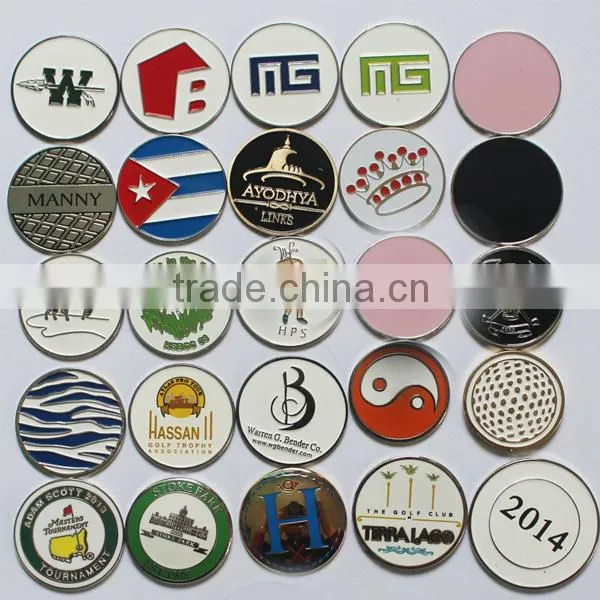Bulk wholesale divot tool ball marker hat clip golf accessories